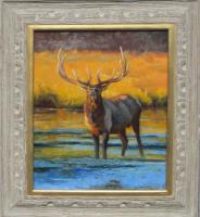Snake River Elk by Michael Romney