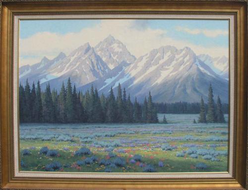 "Teton Meadows" by Michael Hadley