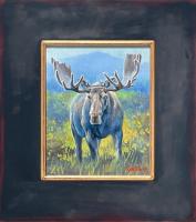 Spring Moose by Jennifer Johnson