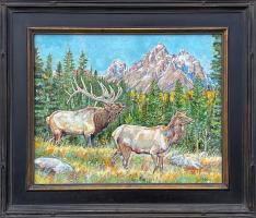 Monarch of the Tetons by David Volsic