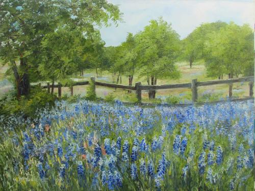 Blue Bonnets by Katherine McNeill