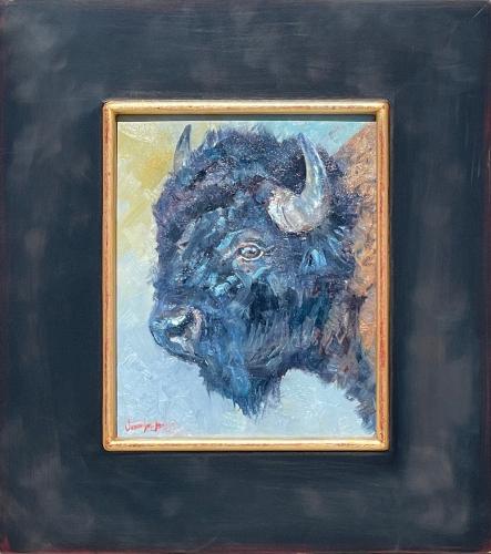 Bison Study by Jennifer Johnson